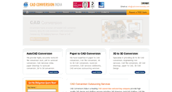 Desktop Screenshot of cadconversionindia.com